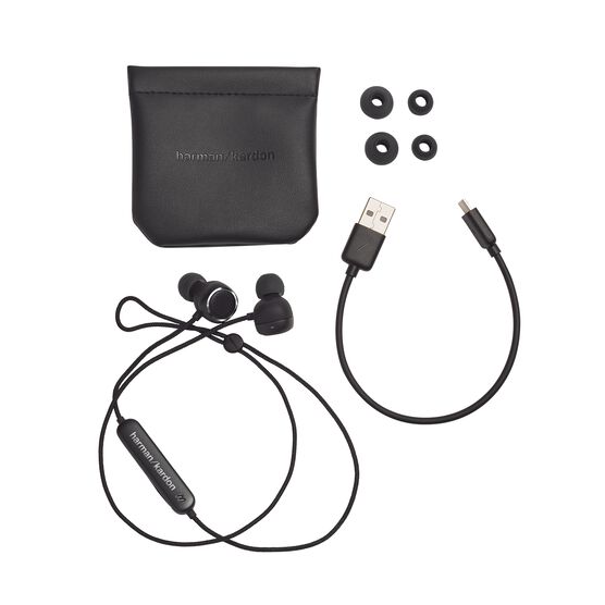 Harman Kardon FLY BT - Black - Bluetooth in-ear headphones - Detailshot 6